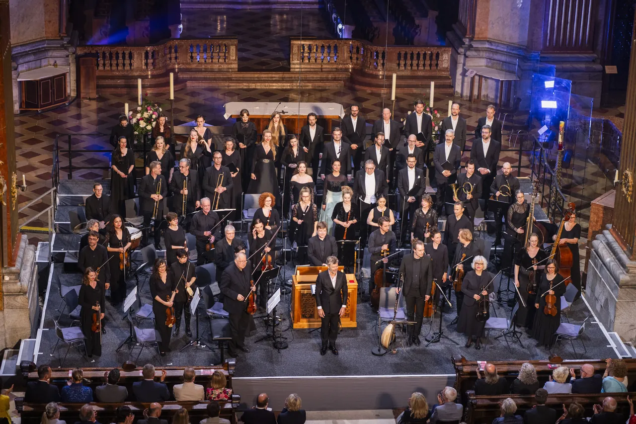Concentus Musicus Wien and Collegium Vocale 1704 in the abbey church of Melk